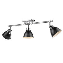  3602-3SF CH-BLK - Duncan Semi-Flush - Track Light